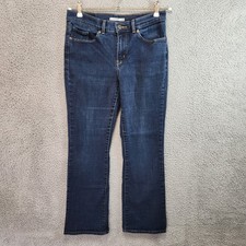 Levis Classic Bootcut Jeans Womens Size 6 Measures 30x28.5 Dark Wash Denim