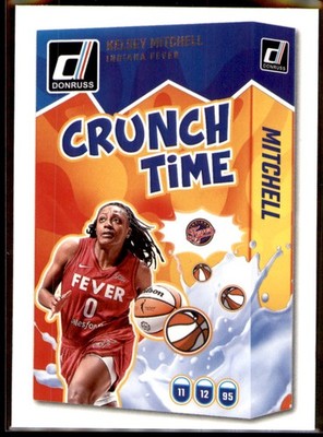 Kelsey Mitchell #6 2025 Donruss WNBA Crunch Time Press Proof