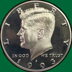 1993-S Silver Proof Kennedy Half Dollar Proof PF Coin #42101