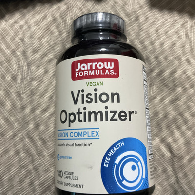 Jarrow Formulas, Inc. Vegan Vision Optimizer 180 Veg Caps