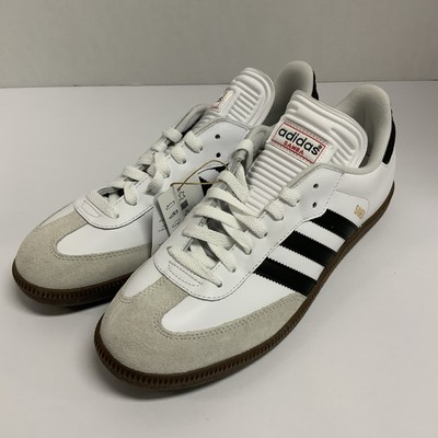 adidas gazelle silver green womens Adidas Samba Classic 772109 Mens White Suede Lace Up Lifestyle Sneaker main image 0