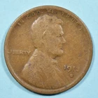 1913 S Lincoln Wheat Cent ~ VG VERY GOOD ~ Bronze Penny 1c Coin ~