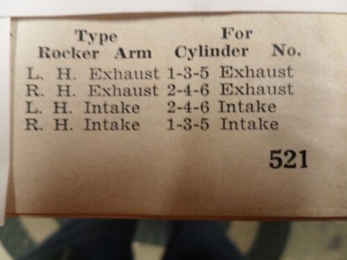 12 New Rocker arms 1950-1958 235 Chevy 1954-1958 261 6 cylinder - Picture 16 of 16