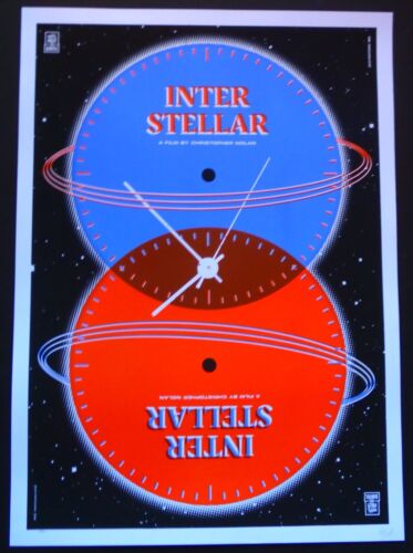 INTERSTELLAR Serigrafia Cubana per L'Avana Cuba Fantascienza Film Poster Spettacolo - Foto 6 di 6