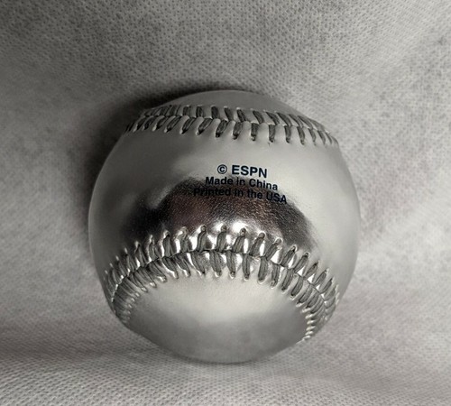 ESPN 25th Anniversary Silver Baseball Top Zustand - Bild 3 von 3