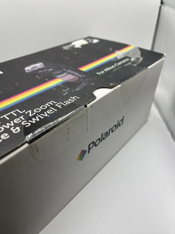 Polaroid Wireless TTL Auto Power Zoom Bounce and Swivel Flash PL190 for NIKON - Image 2 of 3