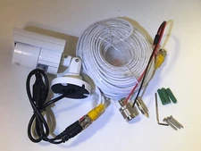 WHITE WATERPROOF TUBE NIGHT VISION MARINE NAVIGATION CAMERA For Northstar 6000i