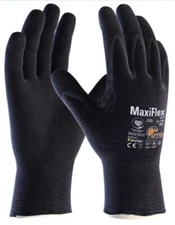 8 Pair of MaxiFlex Cut 34-1743 XL Heat Resistant Gloves Microfoam Nitrile Grip,