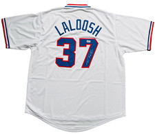 Tim Robbins Signed Bull Durham Ebby Calvin LaLoosh Jersey BAS Beckett Hologram