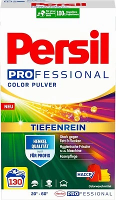 Persil Color Pulver Tiefenrein PROFESSIONAL Waschmittel 130WL Colorwaschmittel - Bild 1 von 3