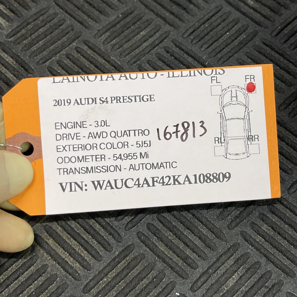 OEM 2018 - 2022 Audi S4 S5 SQ5 Right Passenger Side Fuel Rail 06M133316L - Image 2 of 4