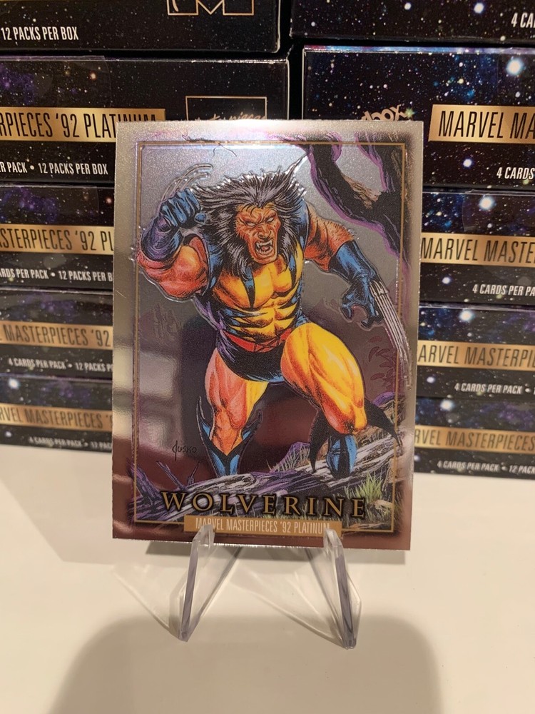 2024 '92 Marvel Masterpieces Platinum Base cards - YOU PICK! Complete your set!