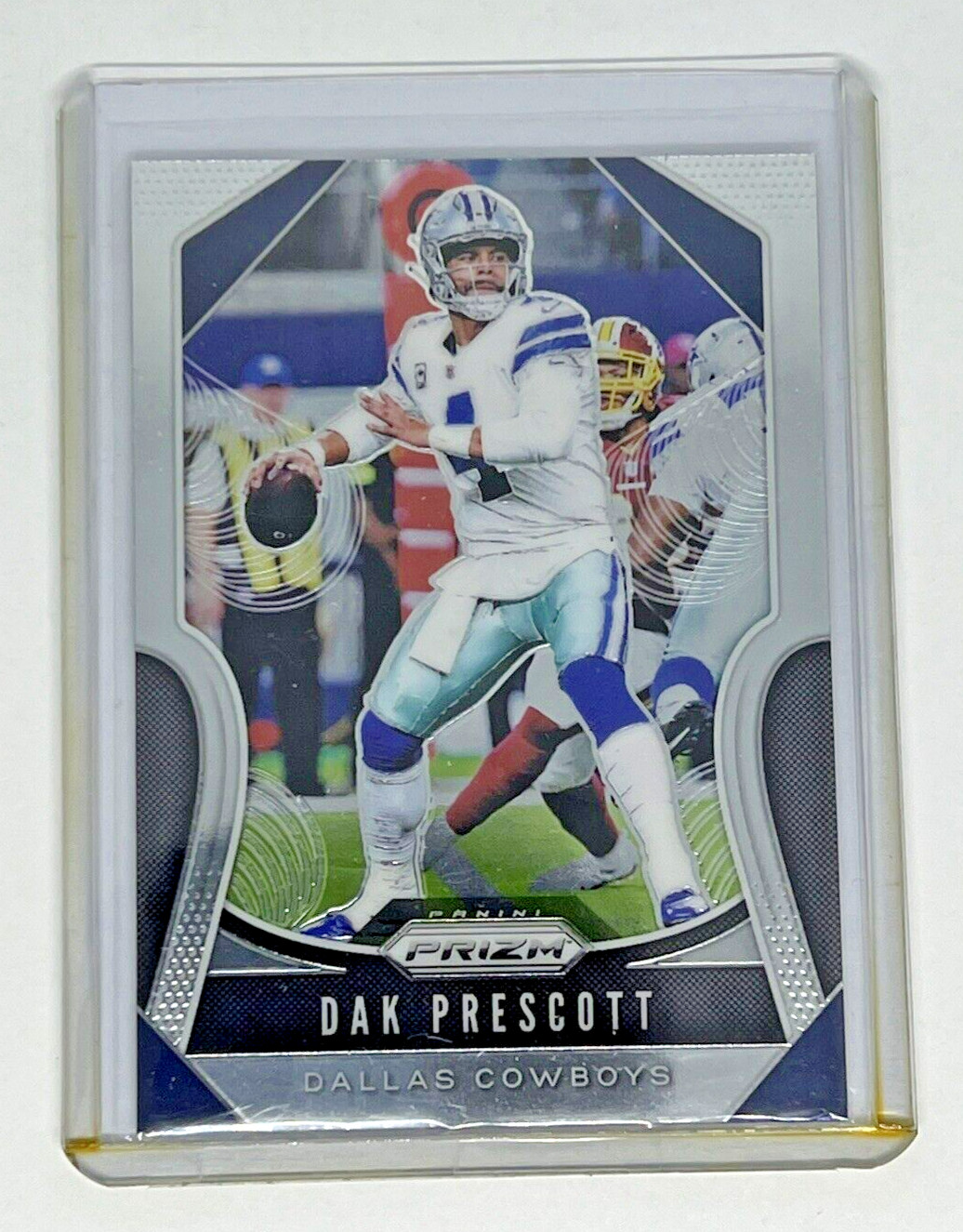 2019 Panini Prizm Dak Prescott Silver Prizm #37 Dallas Cowboys