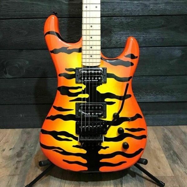 kramer Pacer Vintage Series Steel Panther Tiger Stripe Guitar KPVRTIBF1 for sale online eBay