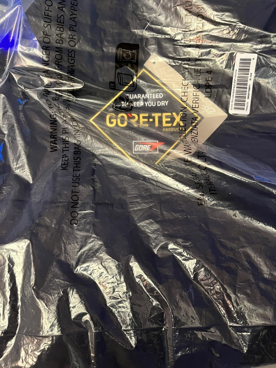 Supreme 2-in-1 GORE-TEX Shell + WINDSTOPPER Vest Black FW22 Size M
