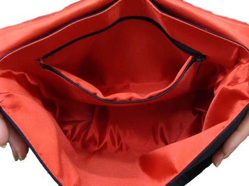 BOLSO MENSAJERO CON PATRÓN ""KATRINA CHIQUITA"" BOLSO DE HOMBRO, ALGODÓN, NUEVO - Imagen 3 de 4