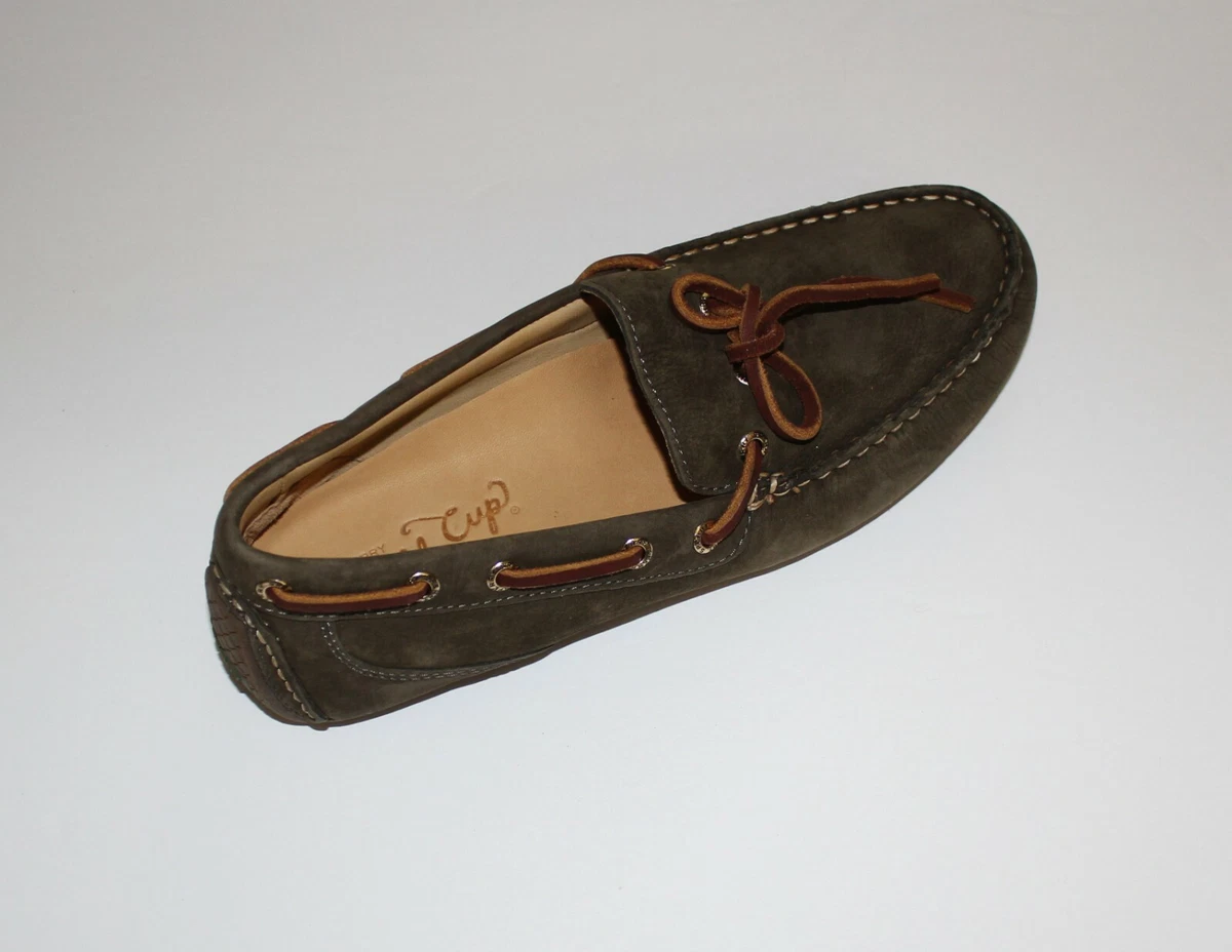 SPERRY GOLDCUP HARPSWELL OLIVE DRIVING SHOE US 7.5M
