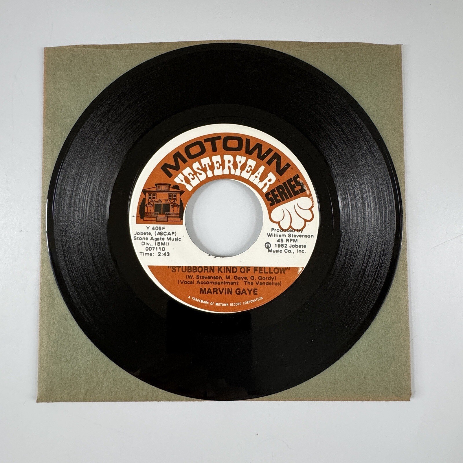 Marvin Gaye Stubborn Kind of Fellow / Hitch Hike (1972) 7” 45 NM eBay