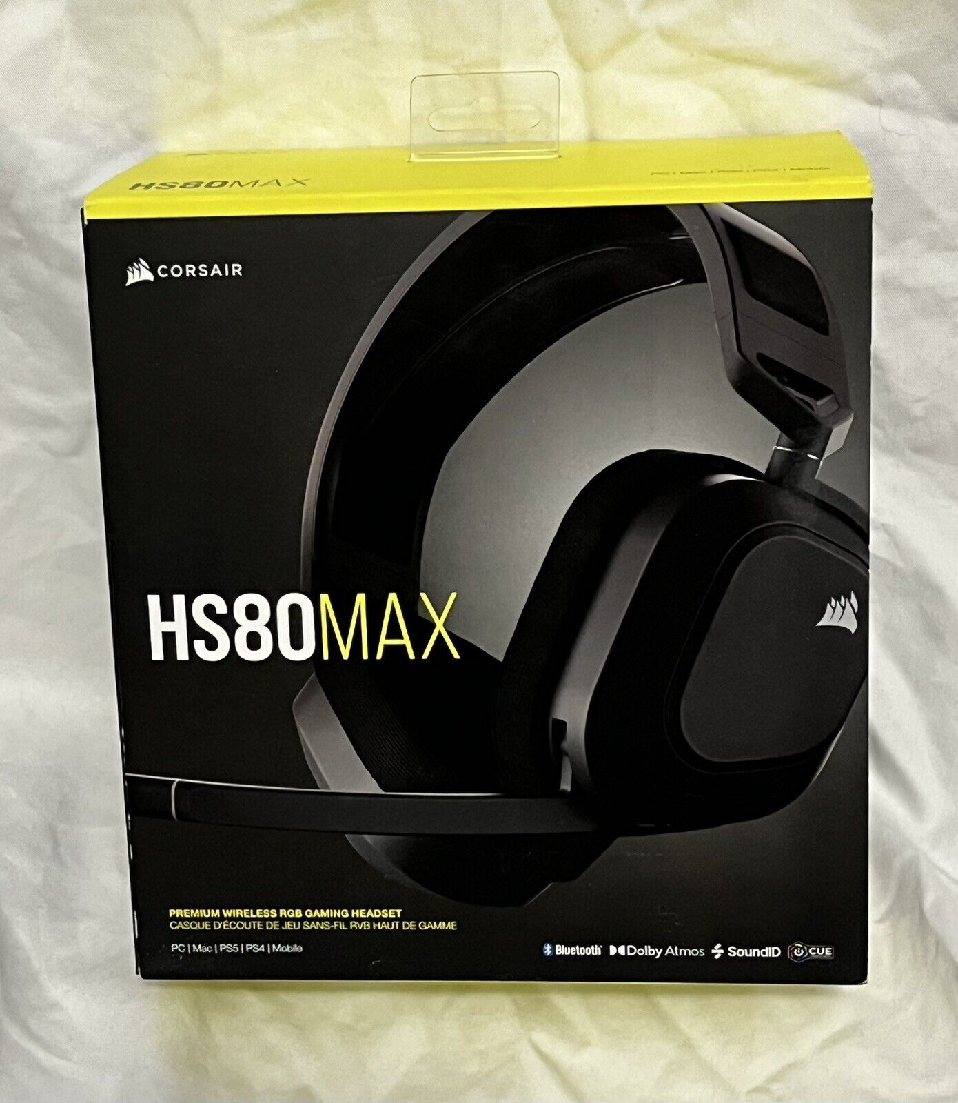  Corsair HS80 MAX Wireless Multiplatform Gaming Headset