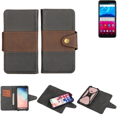 Tendance Housse á Rabat pour Archos Core 57S Pouchette Protection Casque Bookstyle