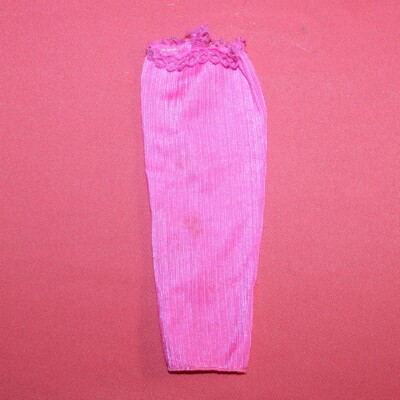 Langer Rock Pink Fushia für Barbie Puppe Beauty Secret Mattel Vintage