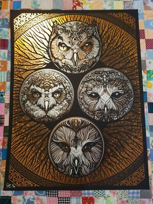 Todd Slater Poster Print Strange Attraction Signed Numbered Copper Edition #/200