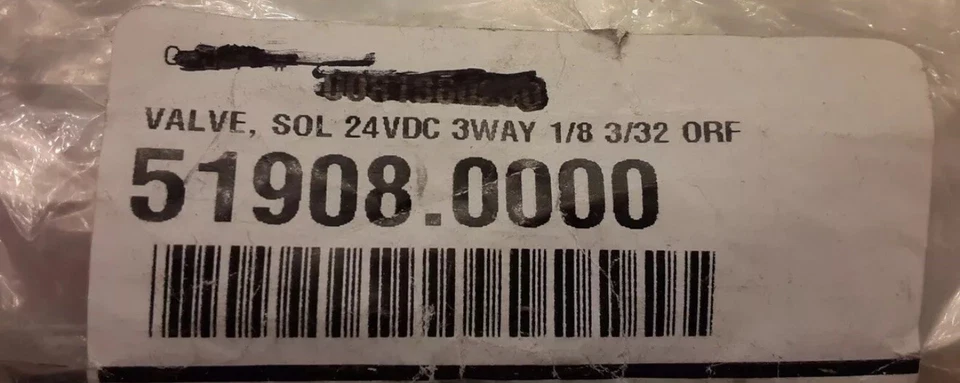 Electroválvula de 3 vías Bunn Suretamp 24 vdc NUEVA # 51908.0000 (M3) Foto 4 de 4