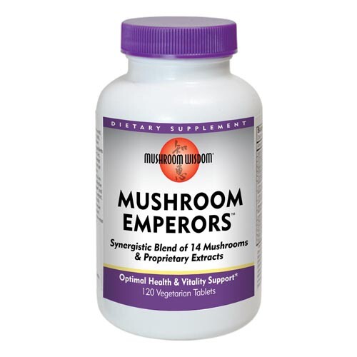 Mushroom Emperors 120 Vtabs By Maitake Mushroom Wisdom - Picture 1 of 1