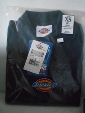 Dickies Girls Short Sleeve Polo Shirt Uniform - Dark Navy- Size X-Small 4 - New