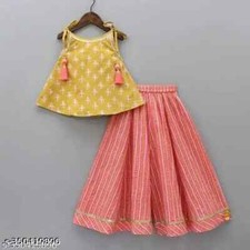 Indian Beautiful Trending Good Locking  TOP  PANT For Girls For Kids Girls