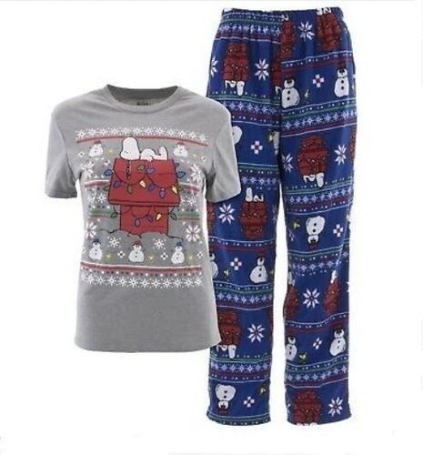 SNOOPY Pajamas Set PEANUTS Lounge Pants 