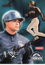 Edgard Clemente Rookie Aurora 1999 Baseball Card #60