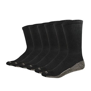 Image result for Dickies Men's Dri-Tech Moisture Control Quarter Socks 6 Pack