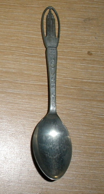 Souvenir Spoons - Building Souvenir Spoon