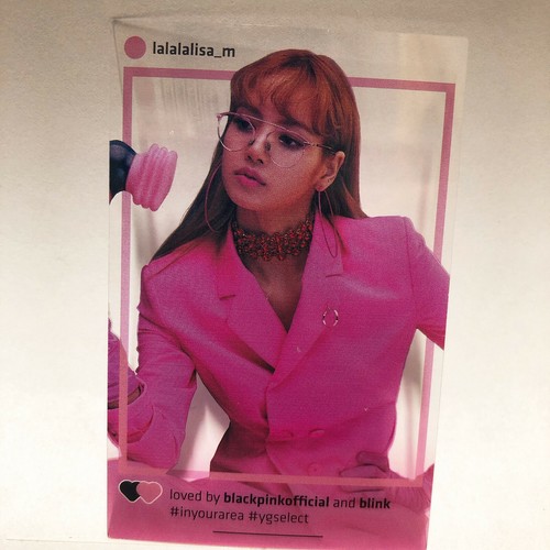 BLACKPINK IN YOUR AREA LISA photocard-connectedremag.com