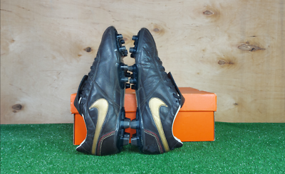 Nike Tiempo Guri Ronaldinho FG 315286-271 Brown boots Cleats mens