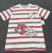DC Comics The Flash Short Sleeve 100 Cotton T-Shirt XL 14/16 Youth Nwt