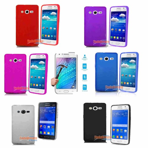 Funda TPU LISA PARA SAMSUNG GALAXY J1 + PROTECTOR CRISTAL TEMPLADO OPCIONAL | eBay