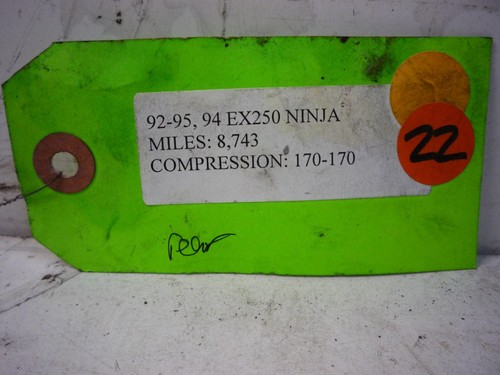 KAWASAKI 88-07 1994 EX250 NINJA 250 REAR BACK BRAKE CALIPER OEM 43041-1372-DJ - Picture 7 of 8