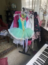 Wolff Fording green ballet costume SC Gold Lace Trim