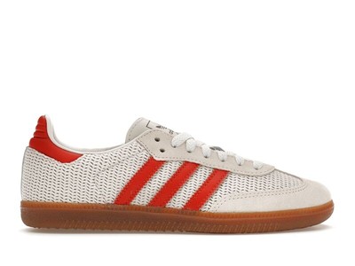adidas Samba OG Crystal White Preloved Red - IG1380