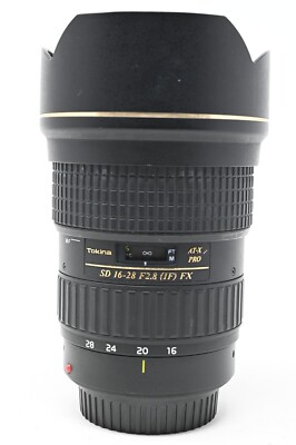 Tokina AT-X Pro SD 16-28mm f/2.8 IF FX lens for Canon EF (#B19)
