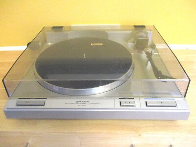 Pioneer PL-S30 Vintage Belt Drive Turntable Tested Needs Cartridge Pick Up Only