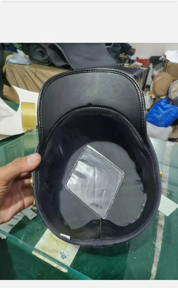 Réplica de JEFE DE POLICÍA de la década de 1880 con INSIGNIA DE LINGOTES en la parte delantera todos los tamaños disponibles Foto 4 de 4