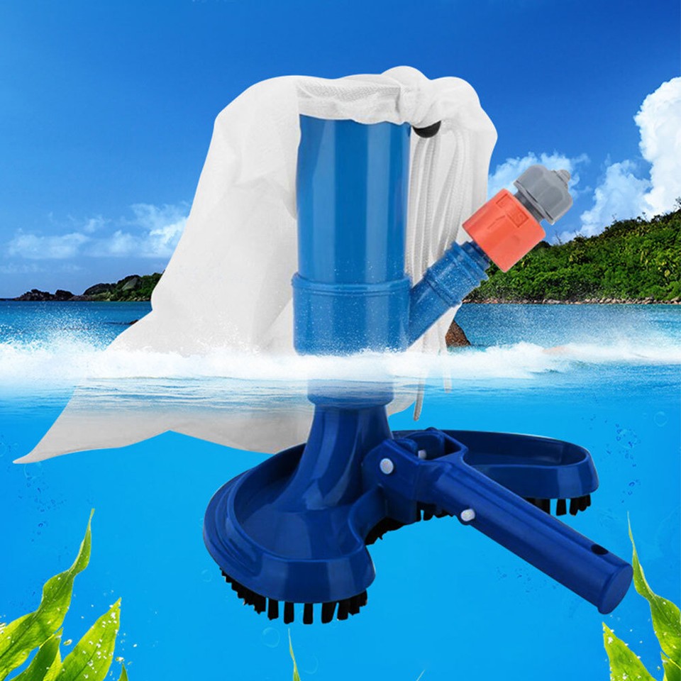 Pool Vacuum Head Vacuum Cleaning Kit Brush Attachment for Pools Spas