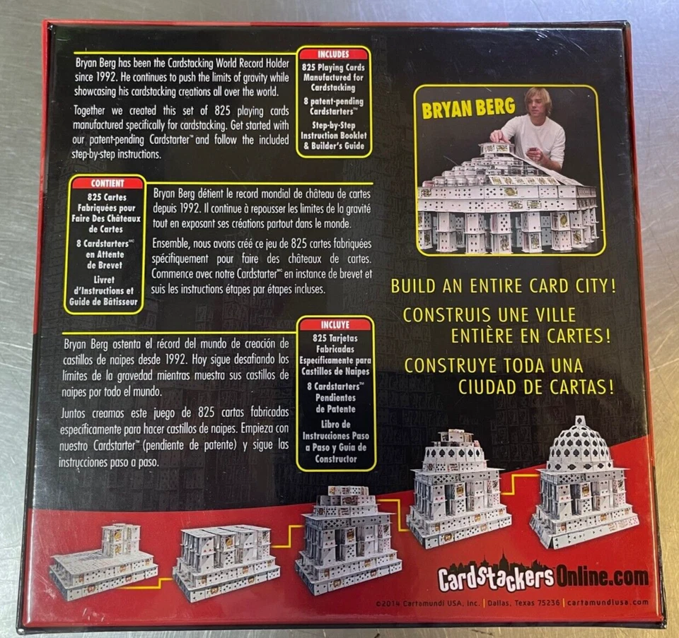 Cartamundi CARDSTACKERS *825 Card Set* Buildings Pavilion Toys R Us Bryan Berg - Image 2 of 2