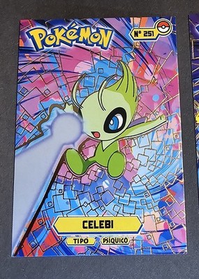 CELEBI - POKEMON JOHTO CARDS TOP POKEDEX LEGENDARY CCG FOIL