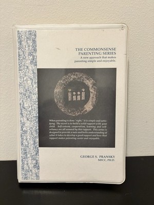 CommonSense Parenting Series George Pransky 1989 Three Principles 8 Cassette Set