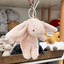 Jellycat Pink Bunny Bag Charm With Tags bashful Bunny Tiny 2023