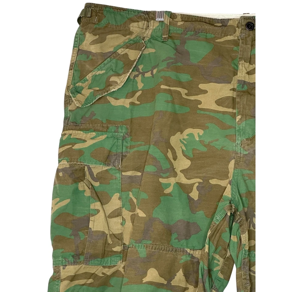 Polo Ralph Lauren Mens Camo Utility Cargo Shorts 48B Classic Fit Surplus Chino - Image 2 of 4